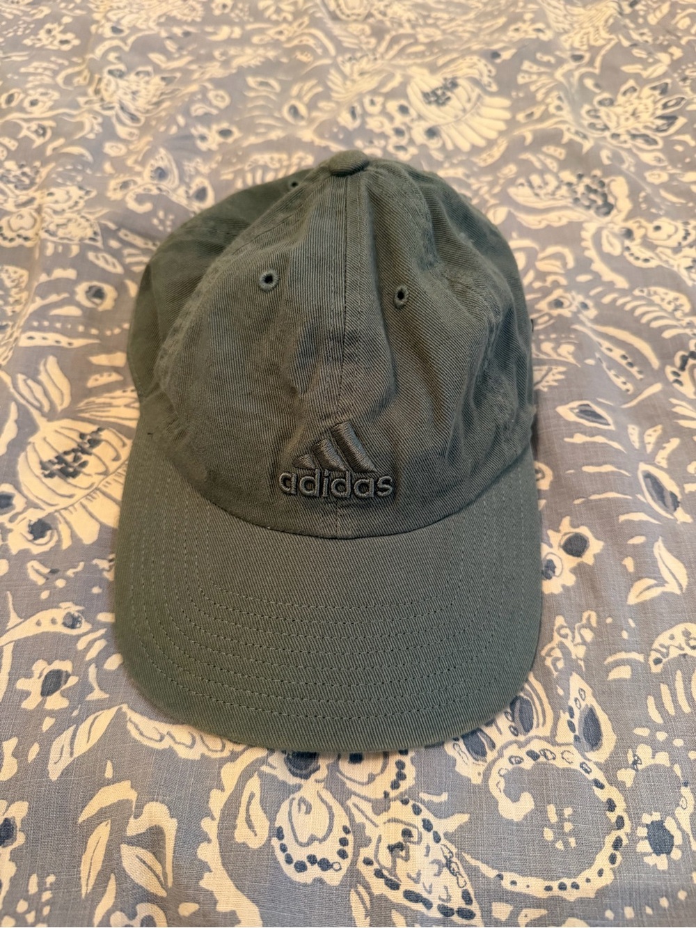 adidas Olive Green Women’s Hat with Embroidered Logo